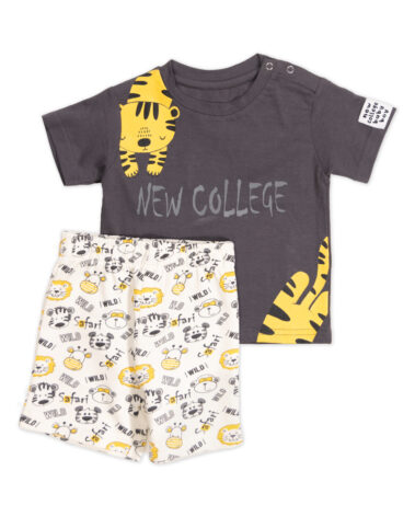 Σετ με βερμούδα 100% COTTON