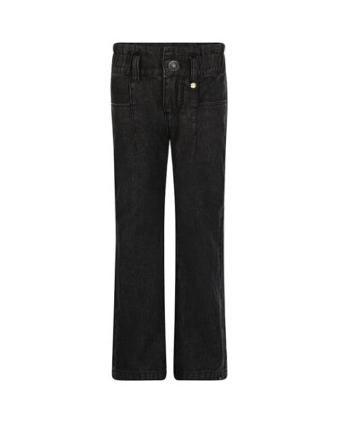 koko noko girls jeans wide leg dark grey