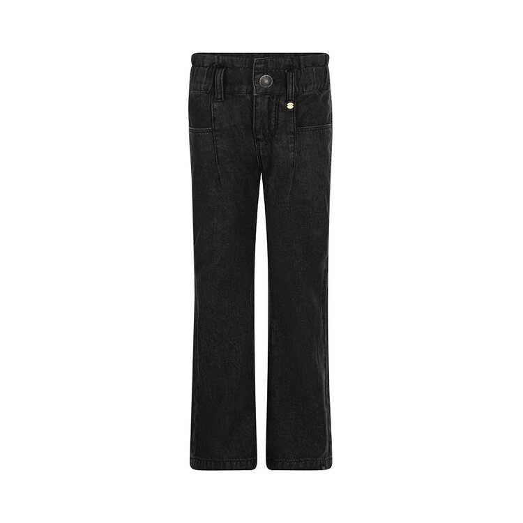 koko noko girls jeans wide leg dark grey